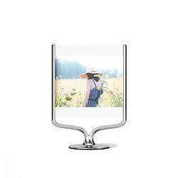 Umbra Cadre photo rotatif en aluminium Wishbone chrome. pas cher