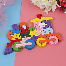 Avis Universal Puzzle alphabétique Carlisle, bloc alphanumérique en bois, jouet pour les enfants.