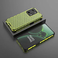 Avis Htdmobiles Coque pour OnePlus Nord 3 5G - housse etui silicone gel fine nid d’abeille + verre trempe - VERT