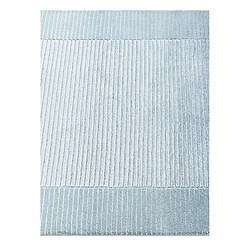 Vidal Tapis de couloir en laine 201x79 bleu Darya pas cher