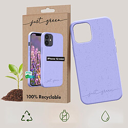 Avis BIGBEN Coque iPhone 12 mini Natura Lavande - Eco-conçue Just Green