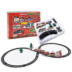 Avis Universal Traine d'arbre de Noël ensemble Polar Toy Toddler Electric Whistle Train Track Village