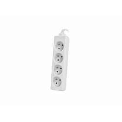 Acheter Lanberg Power strip 1.5m, white, 4 sockets, cle made of solid copper