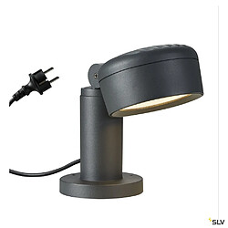 Acheter Borne extérieure SLV ESKINA anthracite, Hauteur 30 cm avec LED variable intégrée