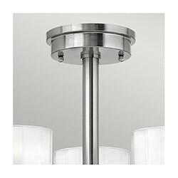 Elstead Lighting Plafonnier Meridian Nickel brossé