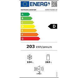 Acheter Réfrigérateurs combinés Froid Froid ventilé HOTPOINT 59,6cm, HOT8050147630198