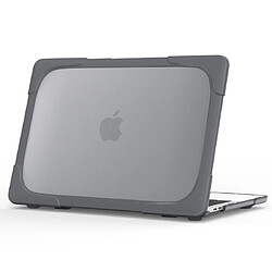 Wewoo Housse Coque Mac Pour MacBook Pro 13,3 pouces avec barre tactile A2159 / A1989 TPU + PC de protection ordinateur portable bicolore Gris