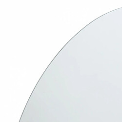 Avis Lot de 2 Miroirs Adhésifs Rond 40x40cm Argent