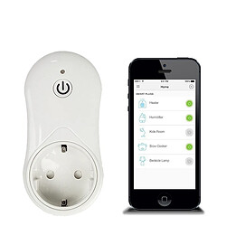 Avis Wewoo Prise Connectée 16A 2,4 GHz Alexa WiFi Contrôle Smart Timer de courant à la maison, AC 100-240 V, UE Plug