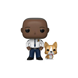 Funko Brooklyn Nine-Nine - Figurine POP! Cpt Holt w/dog 9 cm