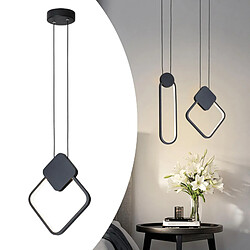 lustre noir luminaires plafond suspendu moderne pas cher