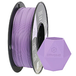 None Filament PLA mat ERYONE pour imprimante 3D 1,75 mm Tolérance 0,03 mm 1 kg (2,2 lbs)/bobine - Violet lilas