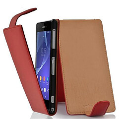 Cadorabo Coque Sony Xperia Z2 Etui en Rouge