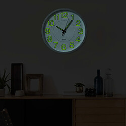 Avis vidaXL Horloge murale lumineuse Blanc 30 cm