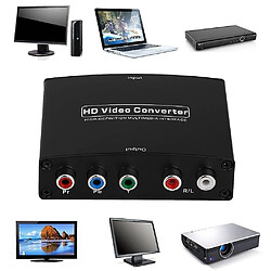 Avis Universal Composants HDMI à RVB () Vidéo + Adaptateur audio R/L Convertisseur vidéo HD TV