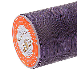 Avis Fil de cire rond de polyester de 0.35mm cousant la couture bricolage d'artisanat pourpre