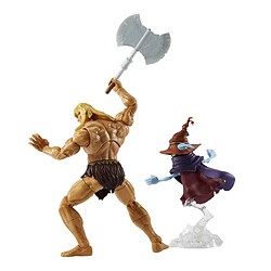 Mattel Savage He-Man et Orko Articulés Masterverse Révélation avec Accessoires Multicolore pas cher