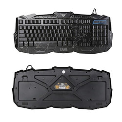 Avis LED Gaming fil 2.4G Clavier et souris à l'ordinateur Gamer Multimédia_Q`4293