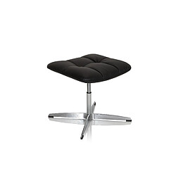 Tabouret / siège pivotant SARANTO tissu gris foncé hjh OFFICE pas cher