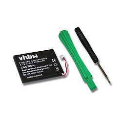 vhbw Li-Ion batterie 1200mAh (3.7V) pour lecteur MP3 vidéo Ipod Apple Photo 30GB M9829, 30GB M9829/A, 30GB M9829B/A, 30GB M9829CH/A comme 616-0183.