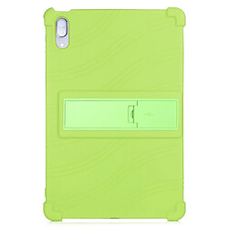 Coque en silicone avec béquille coulissante vert pour votre Lenovo Xiaoxin Pad Pro 11.5 pouces