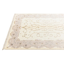 Acheter Vidal Tapis de laine 188x124 beige Darya