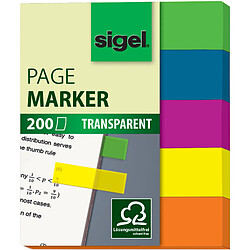 sigel Marque-page repositionnable Film mini, 50 x 12 mm ()