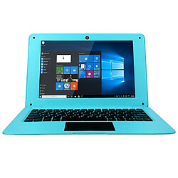 Ordinateur PC Ultraportable 10,1'' Windows 10 Intel Celeron RAM 3 Go ROM 32 Go Bleu YONIS