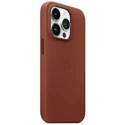 Avis Apple Coque Leather MagSafe pour l'iPhone 14 Pro - Umber