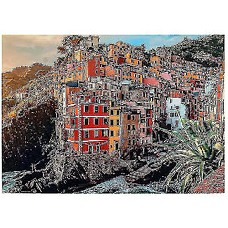 Universal 1000pcs Cinque Terre Jigsaw Diy Puzzle Toys Assemblage de décoration d'image