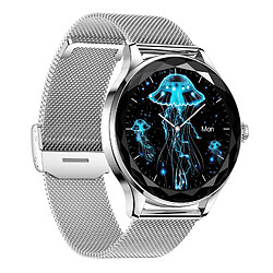 Yonis Montre Connectée Écran Couleur Bluetooth Or