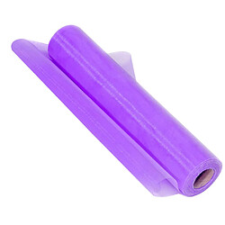 Bobine De Tissu De Tulle De Rouleau De Couleur Unie Pour Coudre Des Décorations D'artisanat Violet pas cher