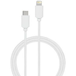 BigBen Connected Câble USB C/Lightning 2m - 2.4A Blanc