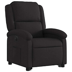 Avis Maison Chic Fauteuil Relax pour salon, Fauteuil inclinable électrique noir tissu -GKD54753