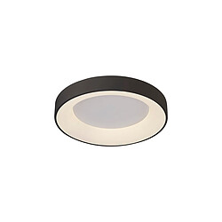 Inspired Ring Ceiling 45cm 30W LED, 3000K, 2250lm, Noir, 3 ans de garantie