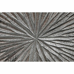 Décoration murale DKD Home Decor 3D 121,5 x 2,5 x 122 cm Argenté Moderne