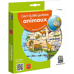 Globe gonflable - Animaux - 30 cm - Caly Sarl