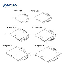 Plateforme au Sol Accurex TX Tiger 88 - 300 à 600 kg - Gram pas cher