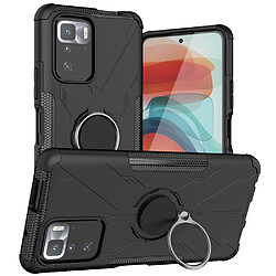 Coque en TPU anti-chute avec béquille pour votre Xiaomi Redmi Note 10 Pro 5G/Poco X3 GT - noir