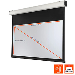 Ecran de projection celexon Motorisé Expert XL 400 x 250 cm