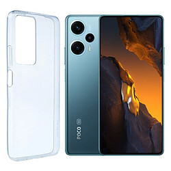 Visiodirect Coque de protection souple silicone transparente pour Xiaomi Poco F5 5G 6.67"