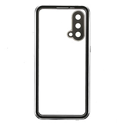 Coque en métal double face, argent pour votre OnePlus Nord CE 5G