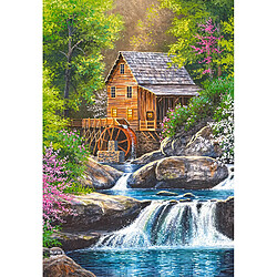 Castorland Puzzle 1000 pièces : Moulin à eau au printemps