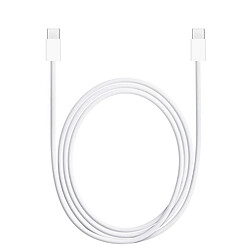 Câble USB-C vers USB-C Charge et Synchronisation 1m Original Apple Blanc