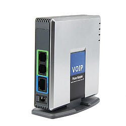 Déverrouillé PAP2T-NA SIP VOIP Phone Adaptateur 2 Port Internet Phone Adaptateur UE SWTG