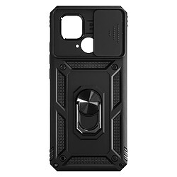 Avizar Coque Xiaomi Redmi 10C avec Cache caméra et Bague Support Vidéo noir