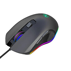 Avis Universal Souris optique de jeu câblé émettant la lumière RVB réglable