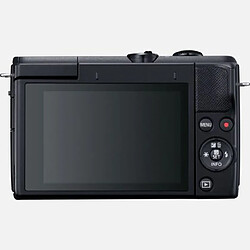 Canon Appareil photo Hybride M200 Noir+EF-M 15-45mm+EF-M 55-200mm IS