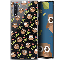 Caseink Coque Pour Samsung Galaxy Note 10 (6.3 ) [Gel HD Collection Summer Design Hibou - Souple - Ultra Fin - Imprimé en France]