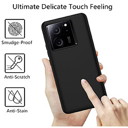 Avis Htdmobiles Coque pour Xiaomi 13T / 13T Pro 5G - housse etui silicone gel fine + film ecran - NOIR